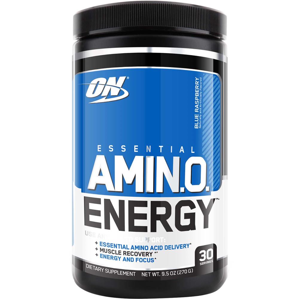 Back Image for Optimum Nutrition Essential Amino Energy Blue Raspberry 270g
