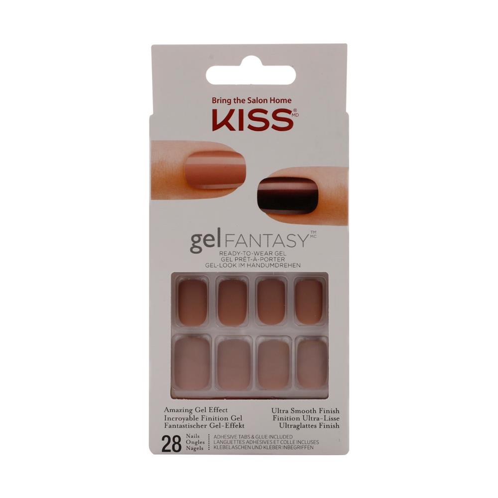 Kiss Gel Fantasy Nails Short Length KGN09C