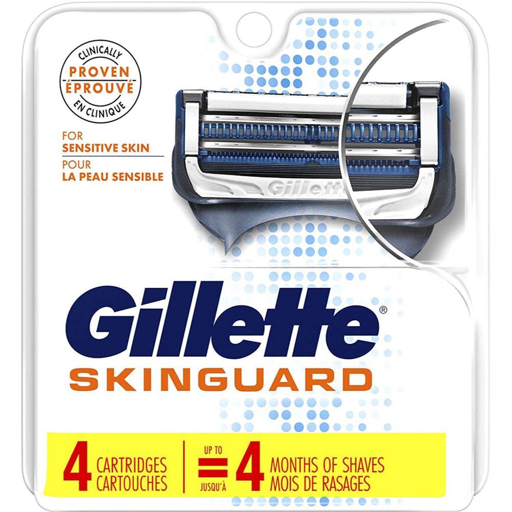 Back Image for Gillette Skinguard Cartridges 4's