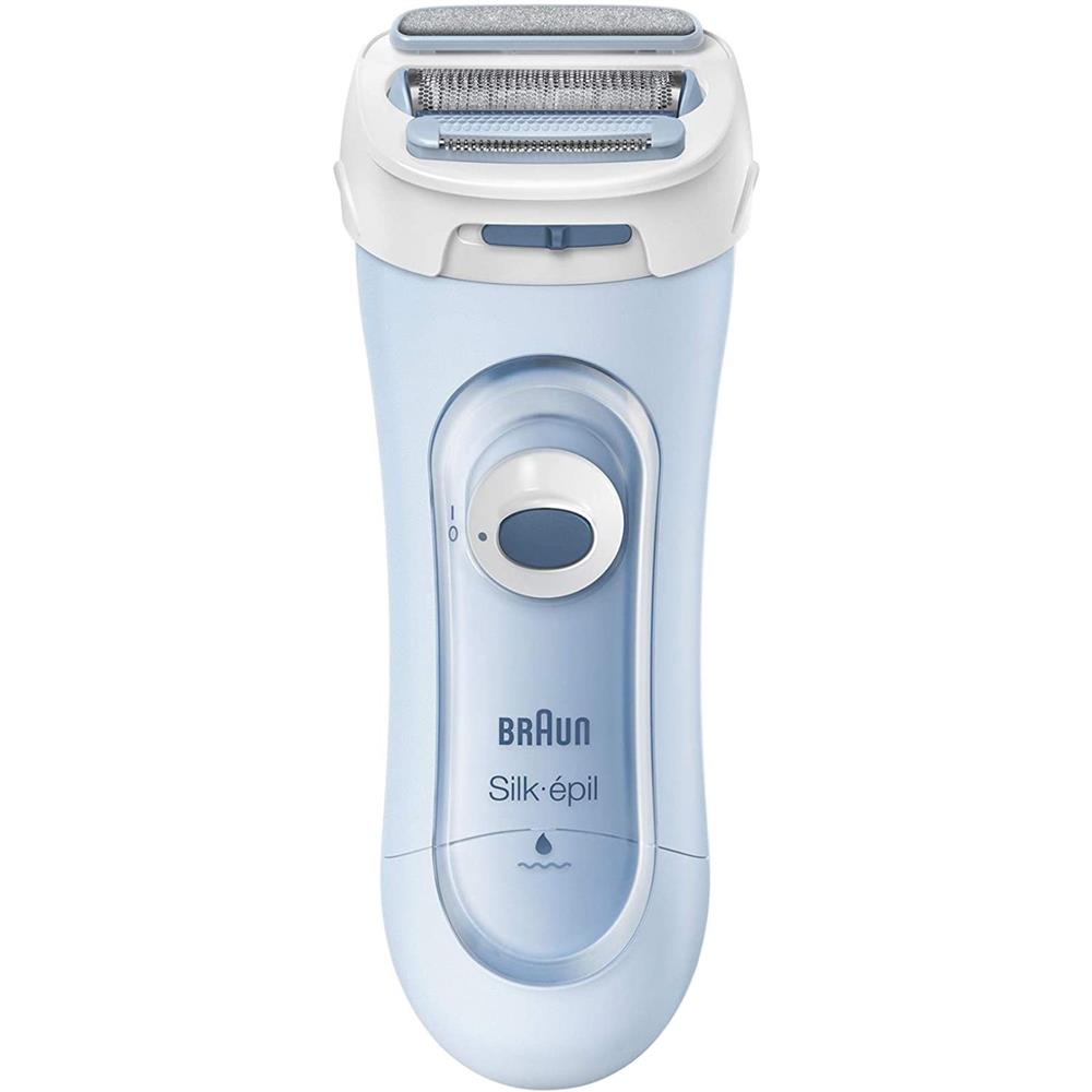 Back Image for Braun Silk-epil Lady Shaver 5-160 Blue, 3-in-1 Wet & Dry Electric Shaver Blue