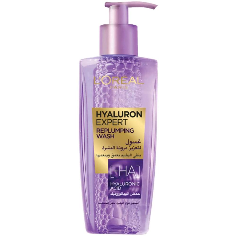 Back Image for L'Oréal Paris Hyaluron Expert Replumping Face Wash with Hyaluronic Acid 200ml