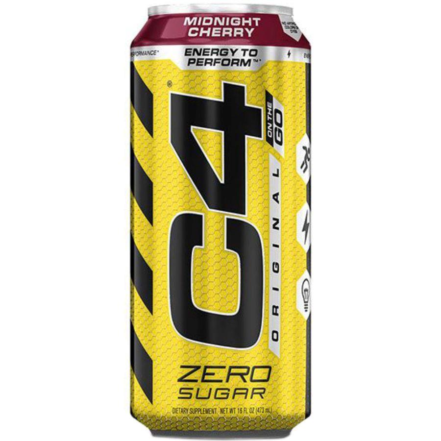 Cellucor C4 Original On The Go Carbonated Midnight Cherry 16Oz